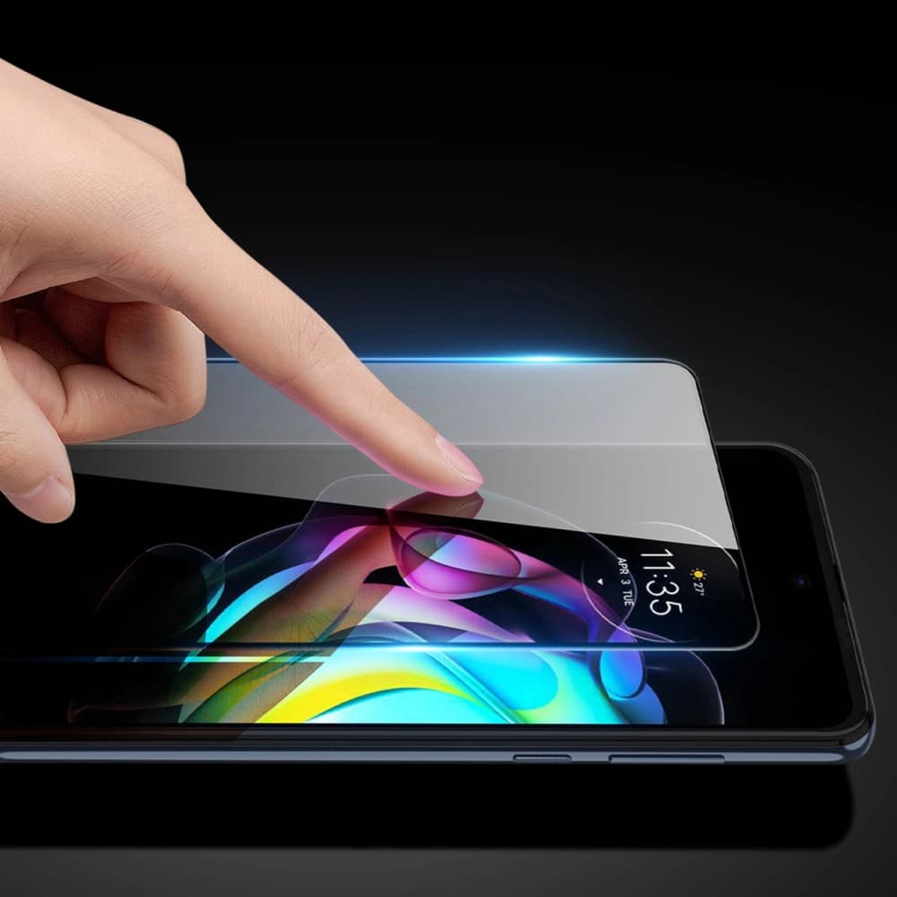 Dux Ducis 10D Tempered Glass Motorola Moto G52 black (case friendly) - 9