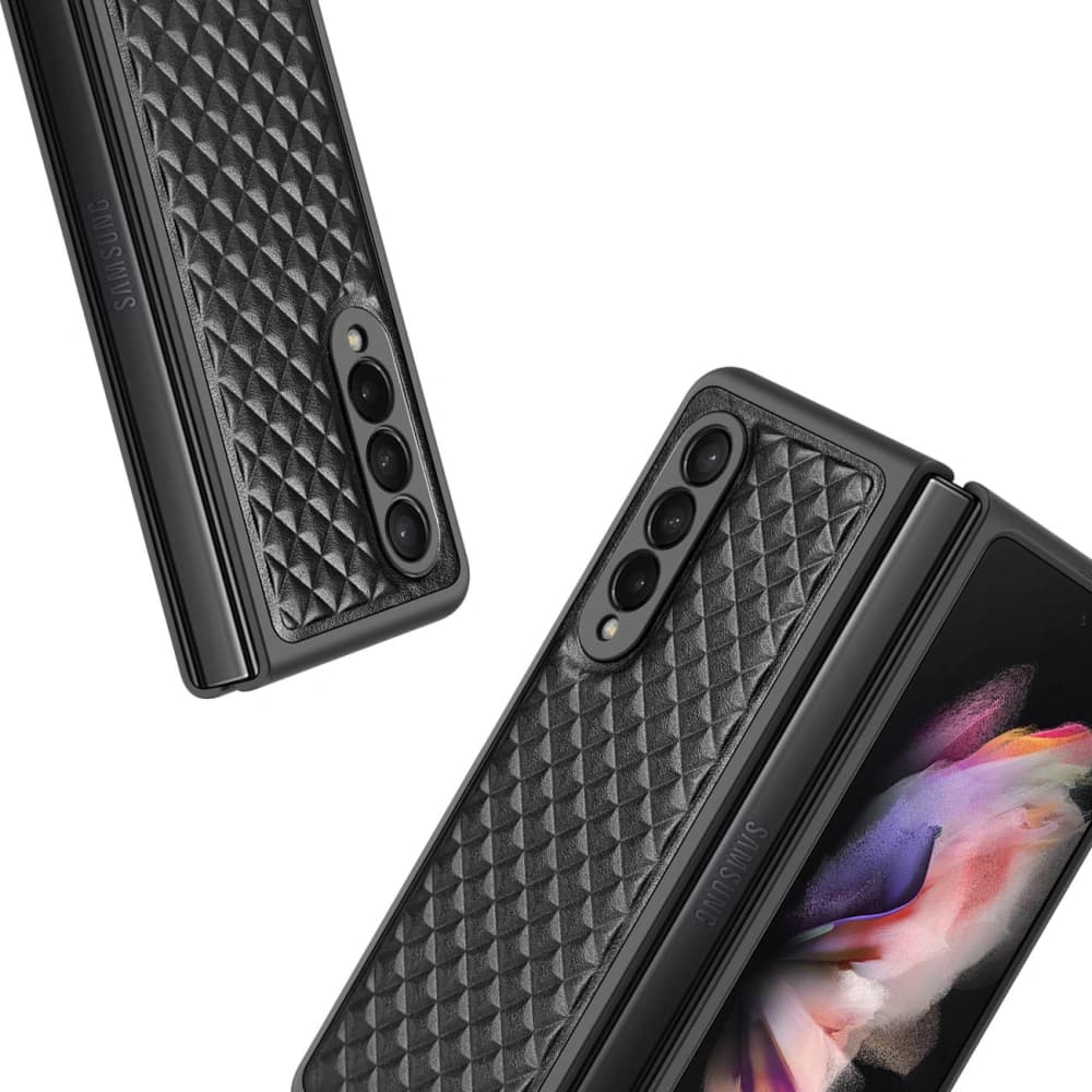 Case Dux Ducis Venice Samsung Galaxy Z Fold 3 schwarz - 4