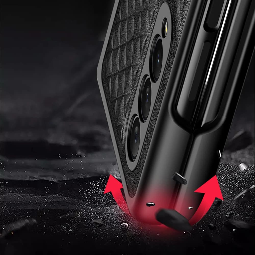 Case Dux Ducis Venice Samsung Galaxy Z Fold 3 schwarz - 8