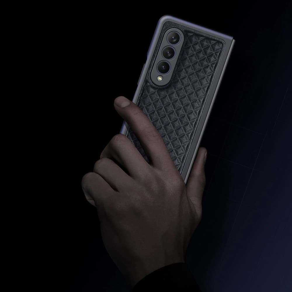 Case Dux Ducis Venice Samsung Galaxy Z Fold 3 schwarz - 12