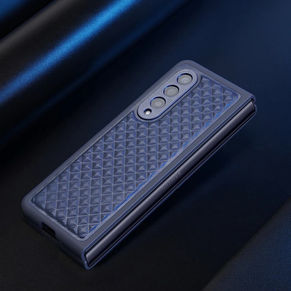 Case Dux Ducis Venice Samsung Galaxy Z Fold 3 blau - 9