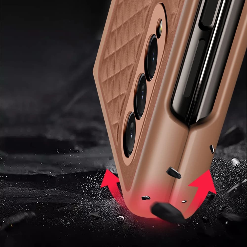 Case Dux Ducis Venice Samsung Galaxy Z Fold 3 braun - 8