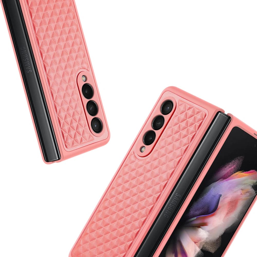 Case Dux Ducis Venice Samsung Galaxy Z Fold 3 rot - 4