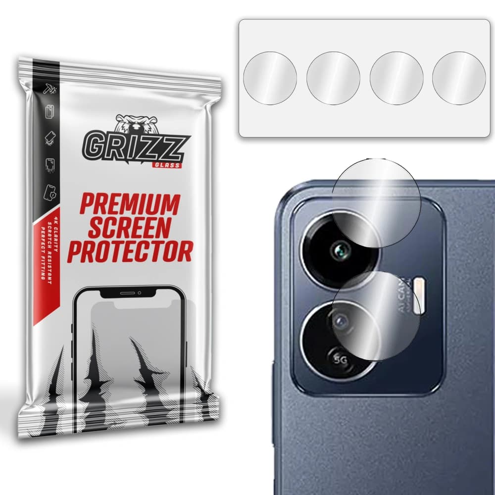 Glas für die Kamera GrizzGlass HybridGlass Kamera für vivo iQOO Z6 Lite - 1