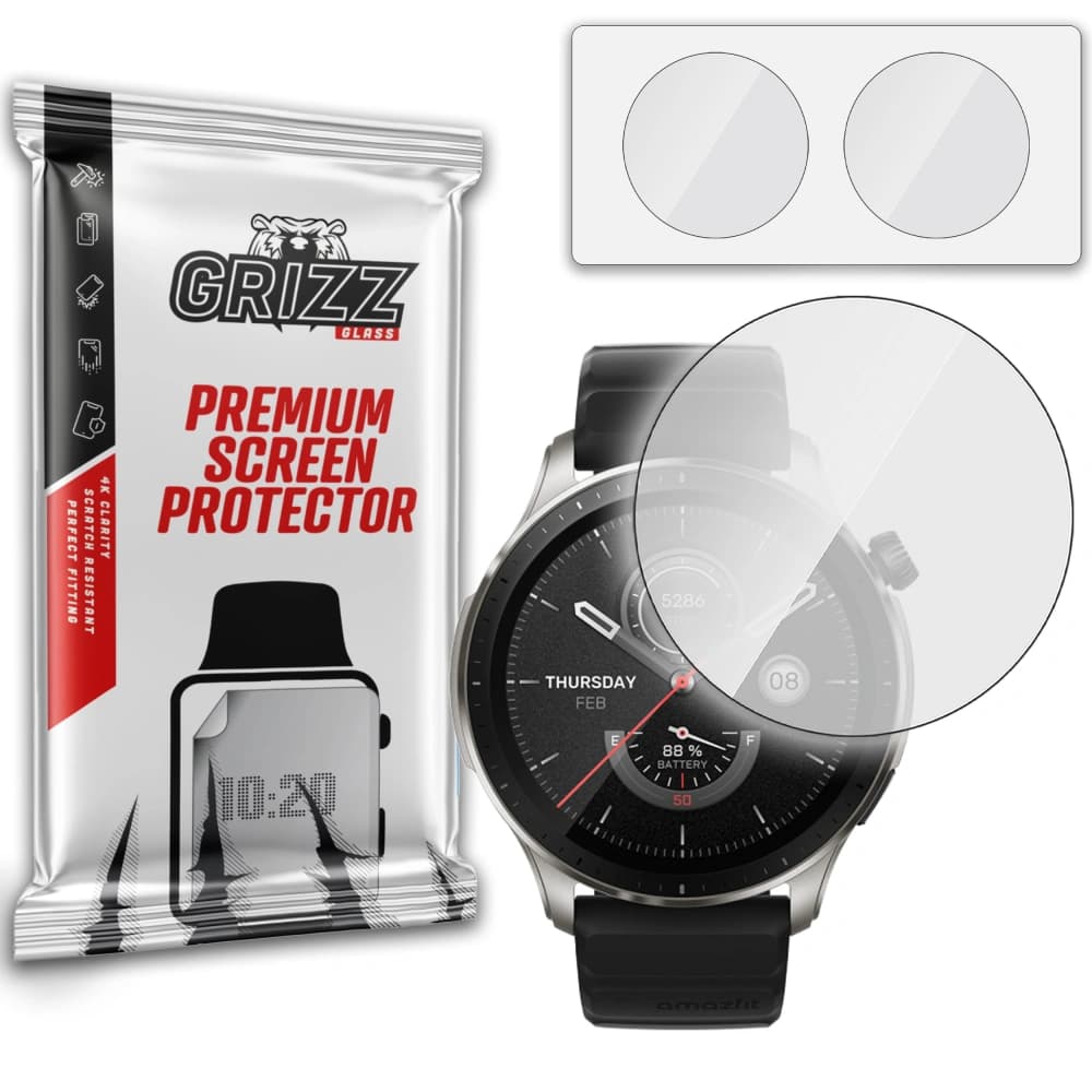 GrizzGlass HybridGlass Amazfit GTR 4 - 1