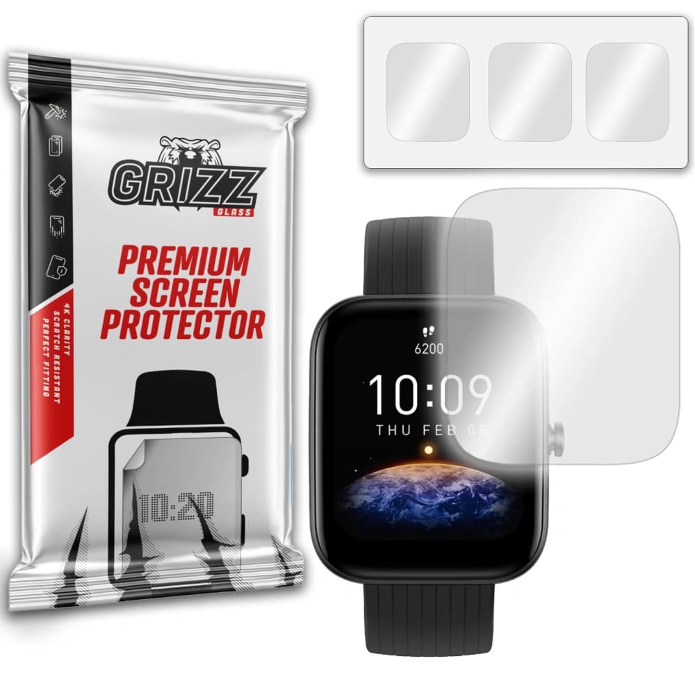 GrizzGlass Hydrofilm Amazfit Bip 3 - 1
