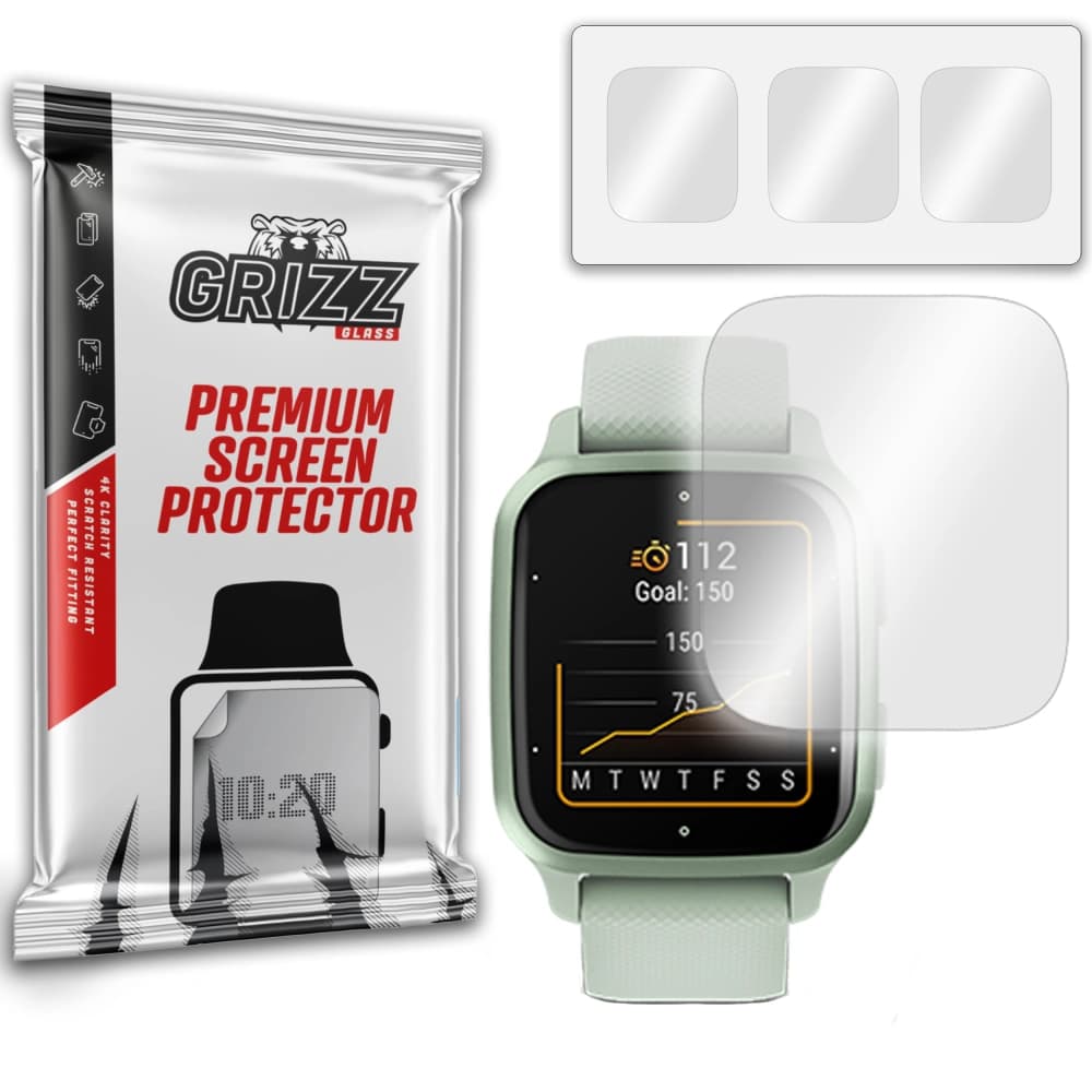 GrizzGlass Hydrofilm Garmin Venu SQ 2 - 1