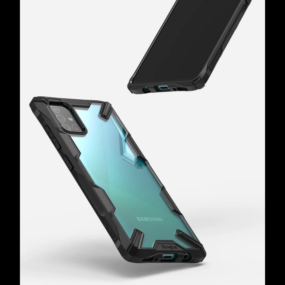 Case Ringke Fusion-X Samsung Galaxy A51 Schwarz - 3