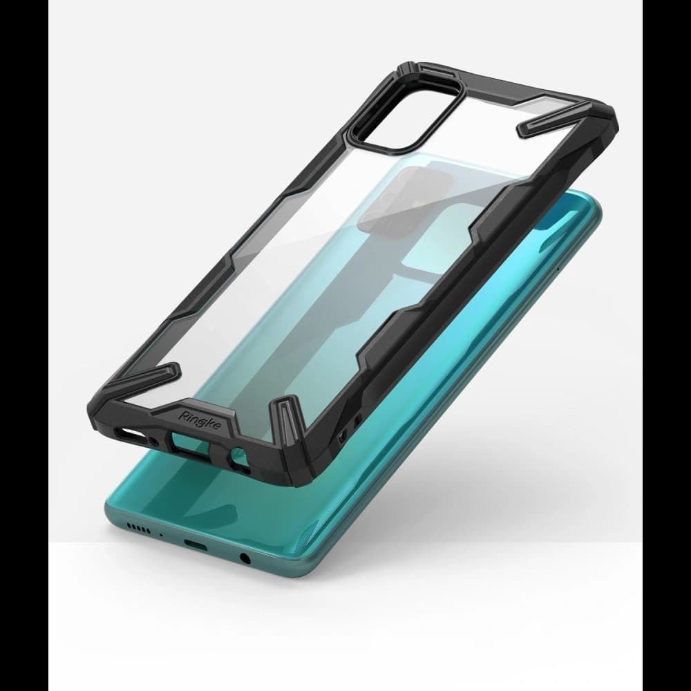 Case Ringke Fusion-X Samsung Galaxy A51 Schwarz - 4