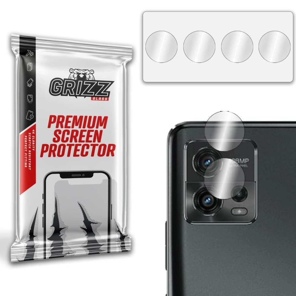 Glas für die Kamera GrizzGlass HybridGlass für Motorola Moto G72 - 1