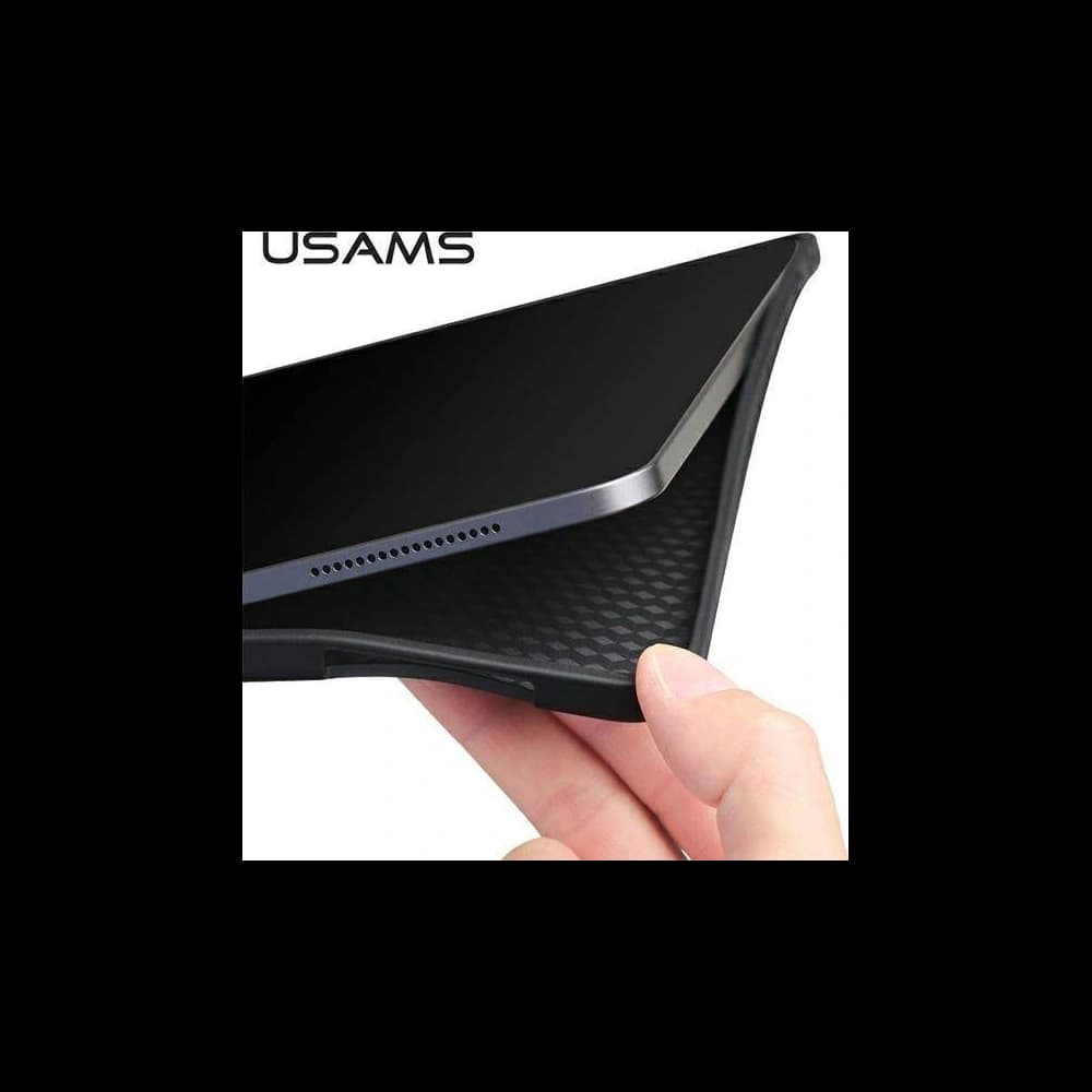 USAMS Winto Hülle Apple iPad Air 10.9 2020 (4. Generation) schwarz/black IP109YT01 Smart Cover - 4