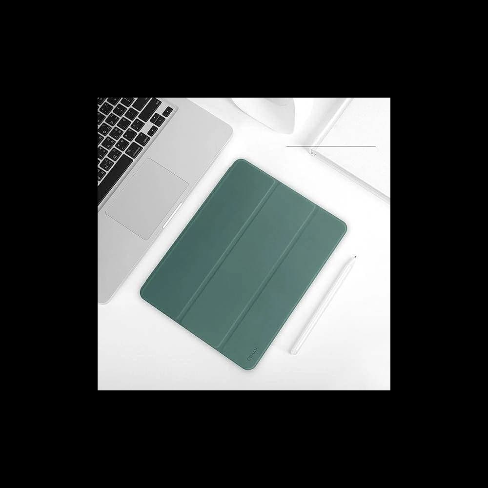 USAMS Winto Hülle Apple iPad Air 10.9 2020 (4. Generation) dunkelgrün/dark green IP109YT04 Smart Cover - 2