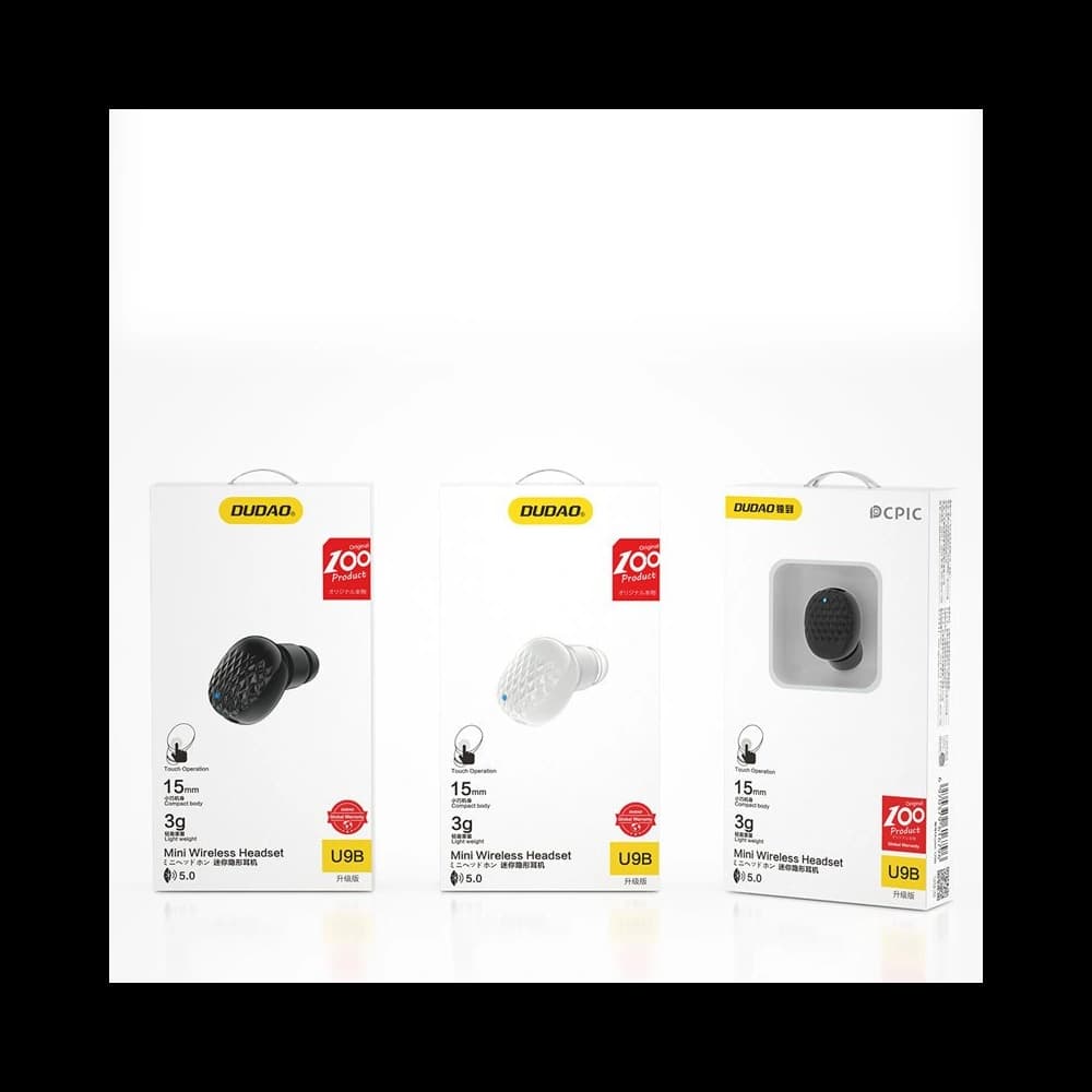 Kabellose Kopfhörer Dudao Bluetooth 5.0 schwarz (U9B) - 8