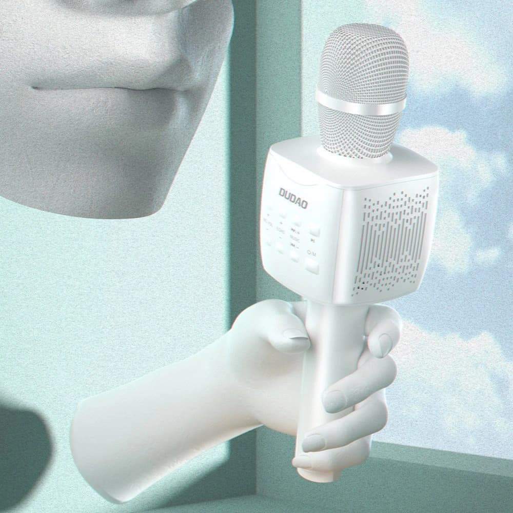 Dudao kabelloses Karaoke-Mikrofon Bluetooth 5.0 schwarz (Y16S) - 6