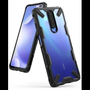 Case Ringke Fusion-X Pocophone X2/Redmi K30 Schwarz