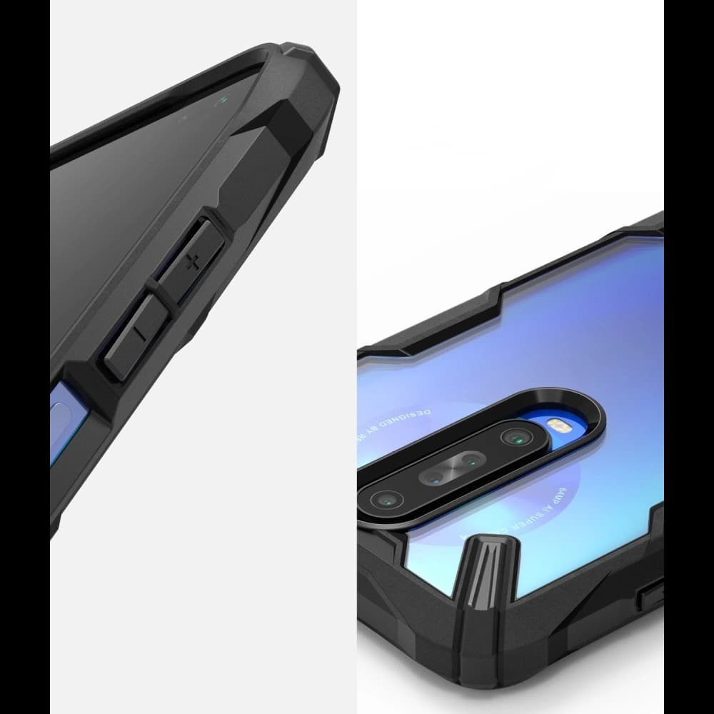 Ringke Fusion-X Pocophone X2/Redmi K30 Black - 5