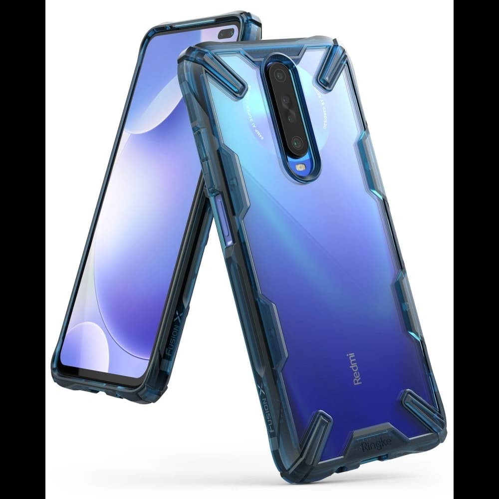 Ringke Fusion-X Pocophone X2/Redmi K30 Space Blue - 1