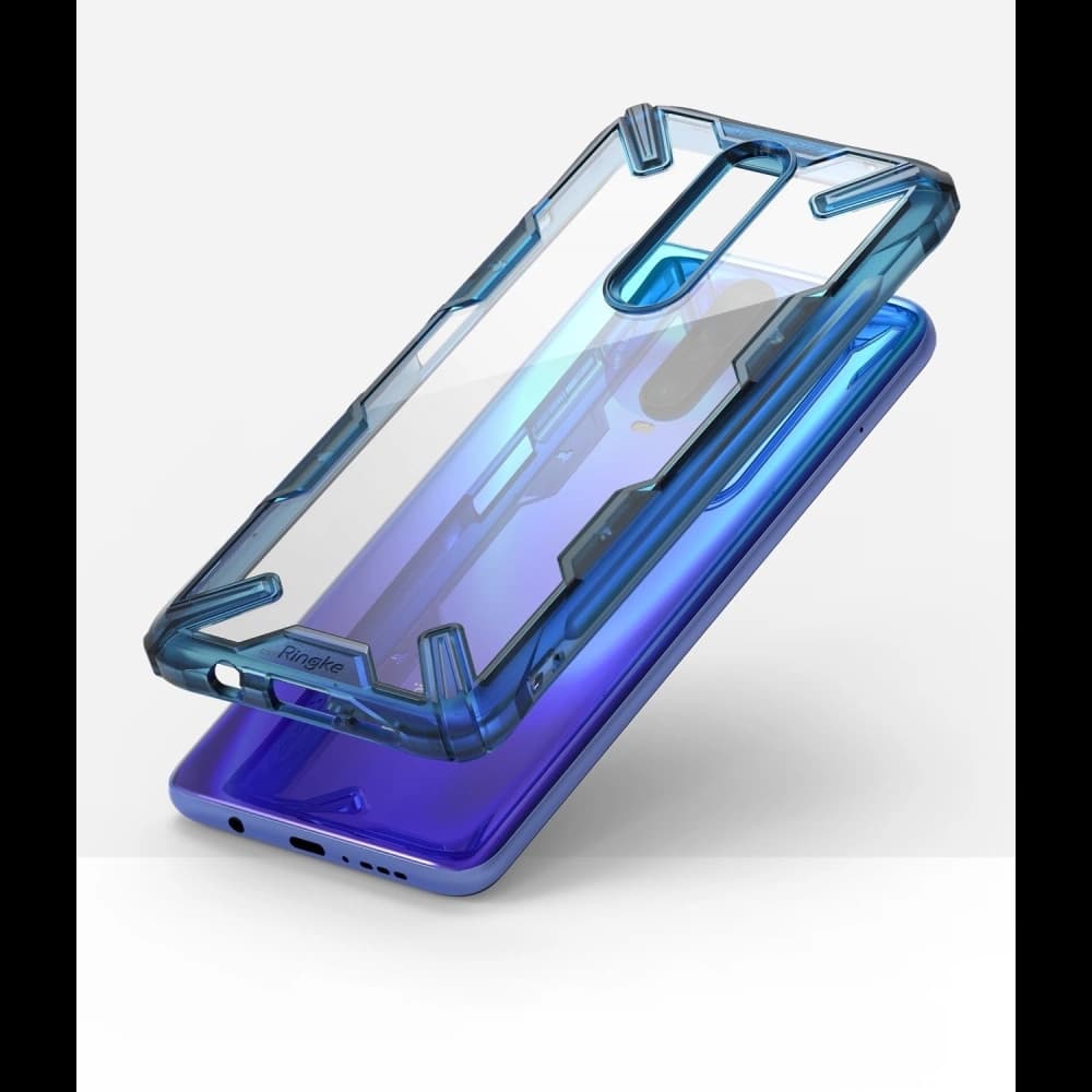 Ringke Fusion-X Pocophone X2/Redmi K30 Space Blue - 3