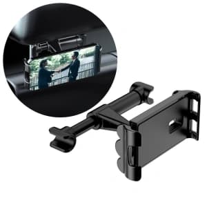Dudao car holder for headrest for phone / tablet black (F7R)