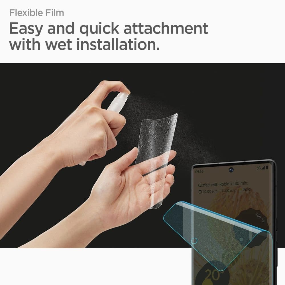 Spigen Neo Flex Google Pixel 7 Pro Clear [2 PACK] - 4