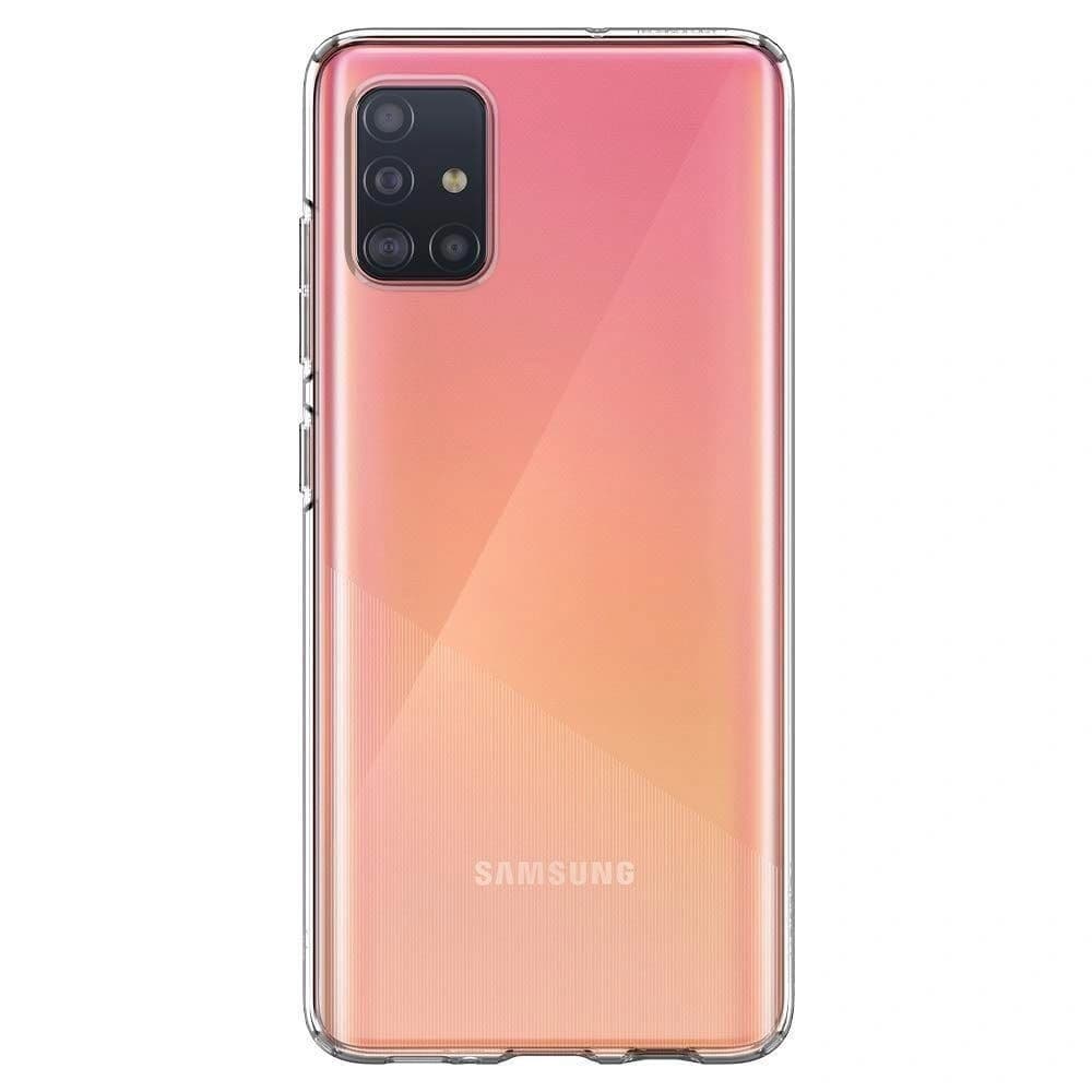 Case Spigen Liquid Crystal Samsung Galaxy A71 Clear - 4