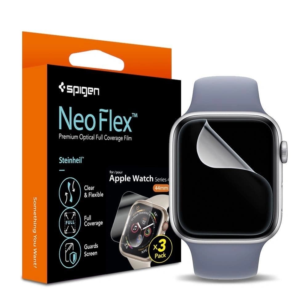 3x Film Spigen Neo Flex HD Apple Watch 4/5/6/7/SE/8/9 40/41MM - 1