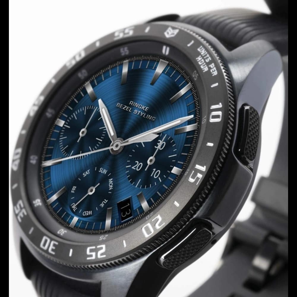Tachymeter Overlay Ringke Samsung Galaxy Sport/Watch 42mm schwarze Edelstahl GW-42-03 - 1