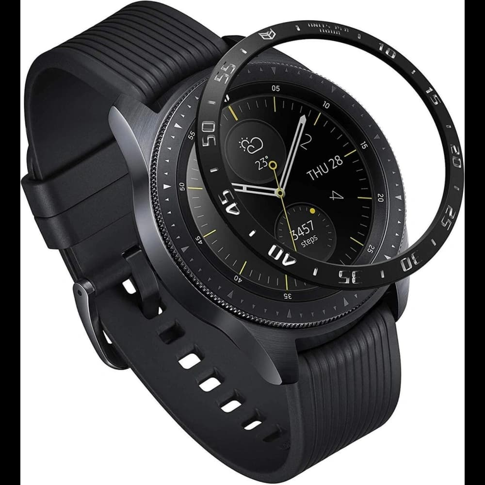 Tachymeter Overlay Ringke Samsung Galaxy Sport/Watch 42mm schwarze Edelstahl GW-42-03 - 2