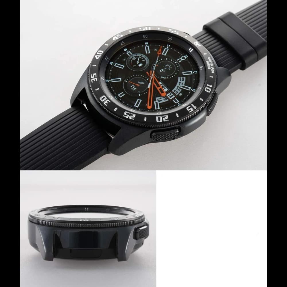 Tachymeter Overlay Ringke Samsung Galaxy Sport/Watch 42mm schwarze Edelstahl GW-42-03 - 4