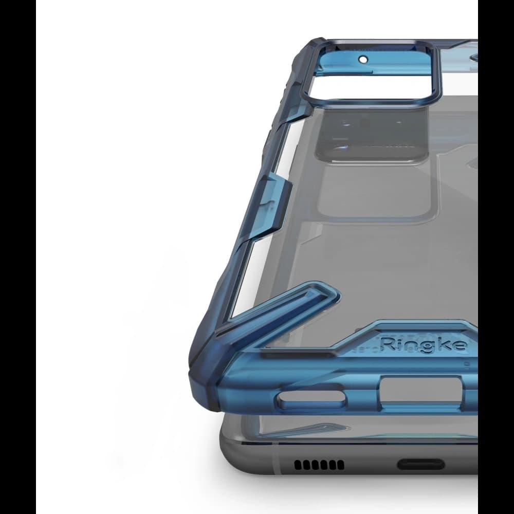 Case Ringke Fusion-X Samsung Galaxy S20 Ultra Space Blue - 4