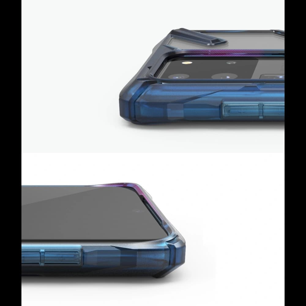 Case Ringke Fusion-X Samsung Galaxy S20 Ultra Space Blue - 6