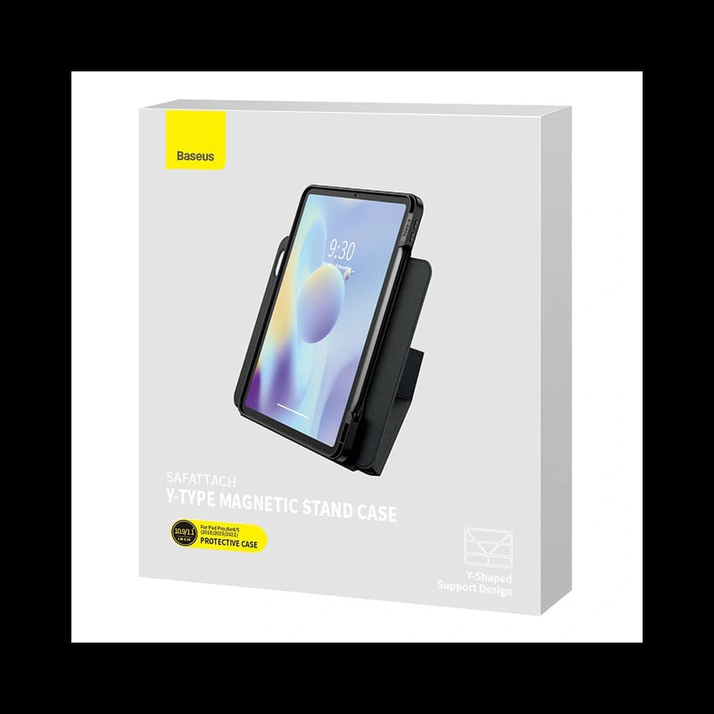 Etui Baseus Safattach Apple iPad 10.2 2019/2020/2021 (7., 8. i 9. gen)/iPad Air 10.5 2019 (3. gen) (szare) - 4