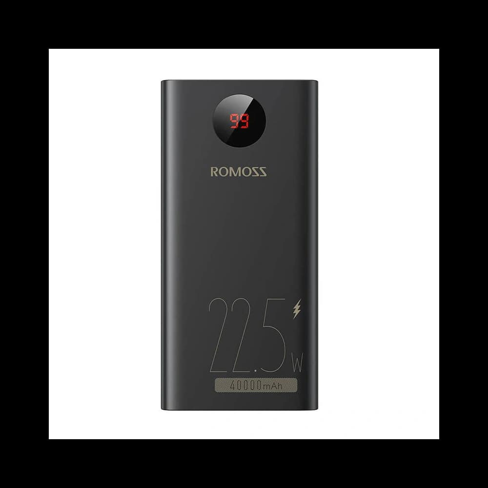Powerbank Romoss PEA40PF 40000mAh, 22.5W (schwarz) - 1