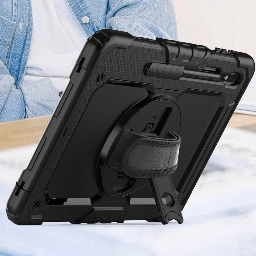 Tech-Protect Solid360 Samsung Galaxy Tab S8+ Plus/S7+ Plus/S7 FE 12.4 Black - 6