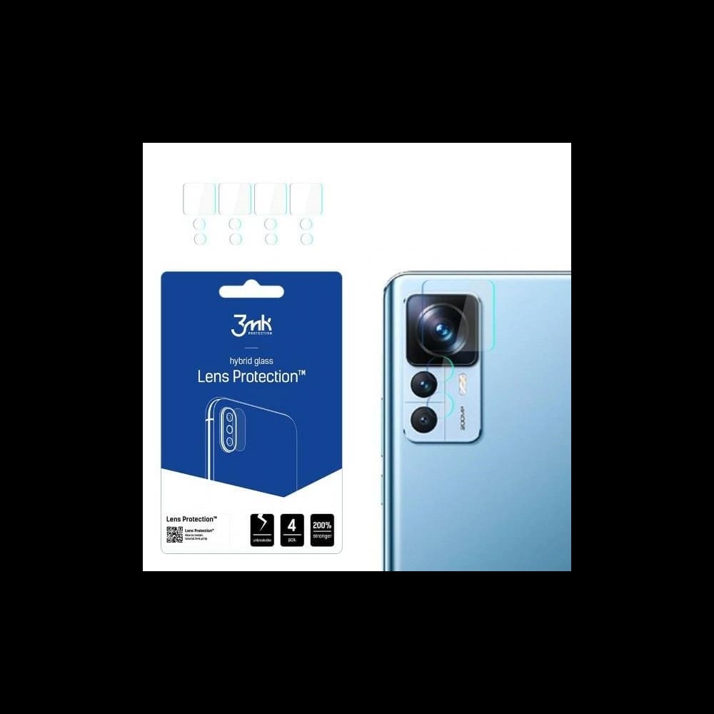 3MK Lens Protect Xiaomi 12T/12T Pro [4 PACK] - 1