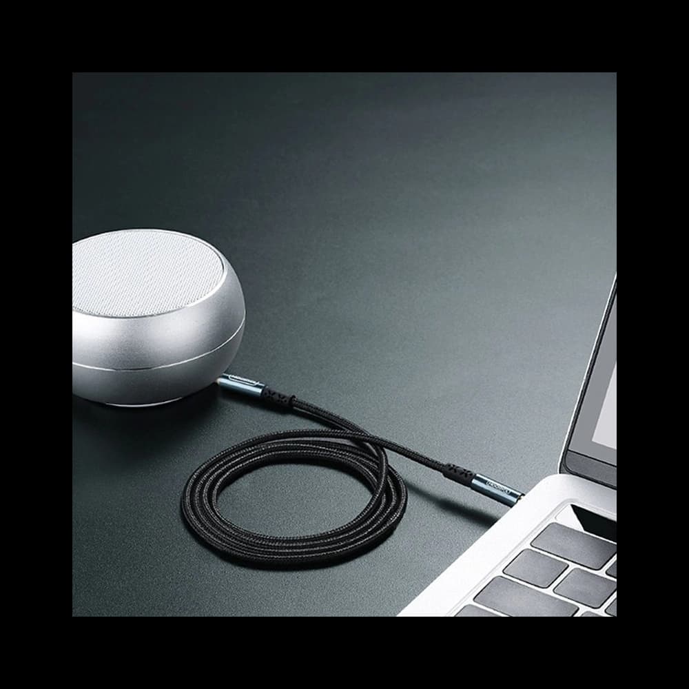 Joyroom stereo audio AUX cable 3,5 mm mini jack 1 m dark blue (SY-10A1) - 6