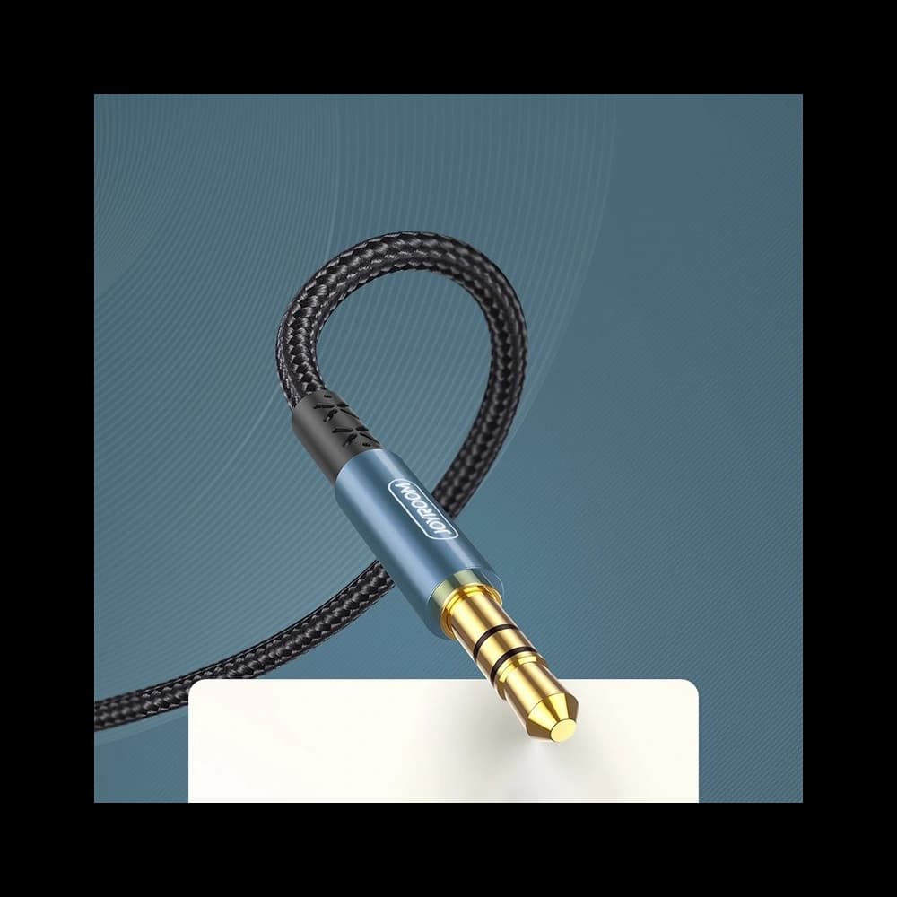 Joyroom stereo audio AUX cable 3,5 mm mini jack 1 m dark blue (SY-10A1) - 8