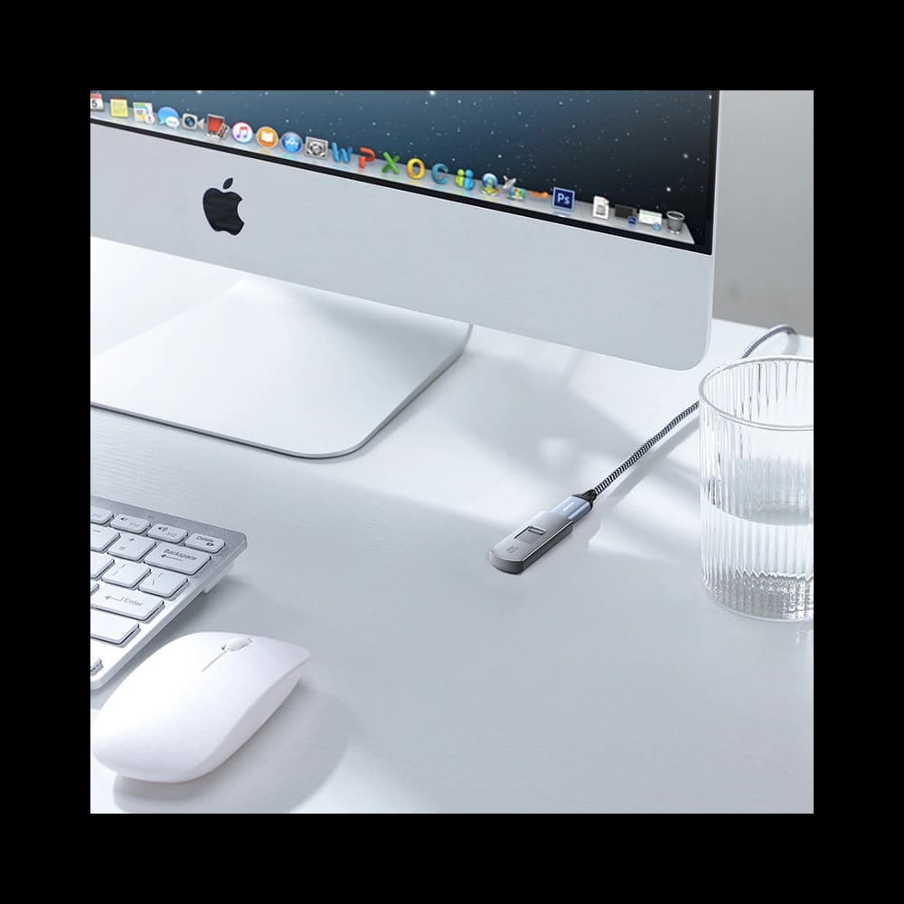 Verlängerungskabel Joyroom USB 2.0 480 Mbps 2m grau (S-2030N13 grau) - 2