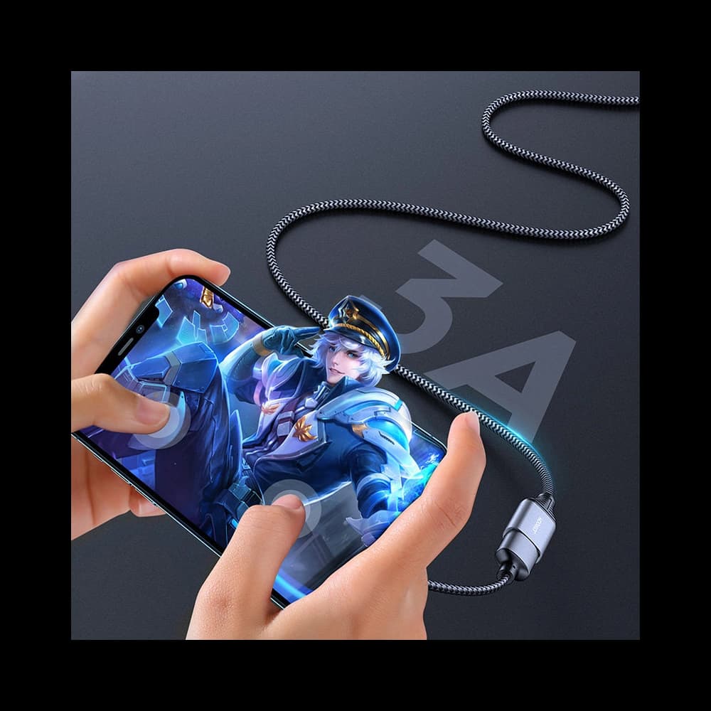 Verlängerungskabel Joyroom USB 2.0 480 Mbps 2m grau (S-2030N13 grau) - 4