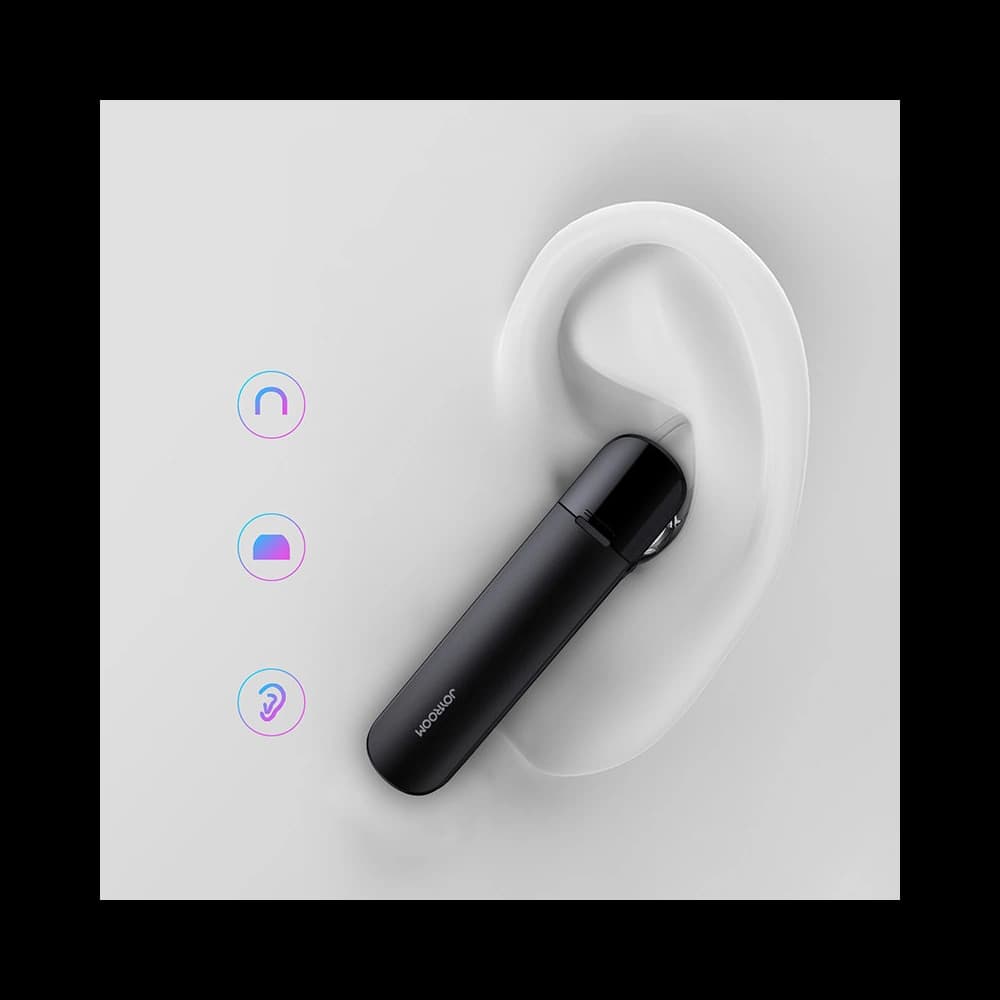 Kabelloses Headset Joyroom Bluetooth 5.1 für das Auto mit Ladegerät schwarz (JR-B02S) - 3