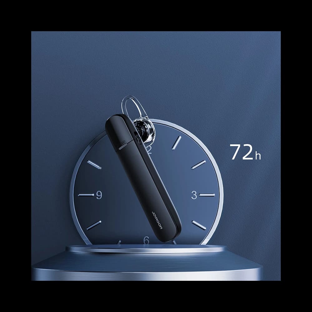 Kabelloses Headset Joyroom Bluetooth 5.1 für das Auto mit Ladegerät schwarz (JR-B02S) - 4