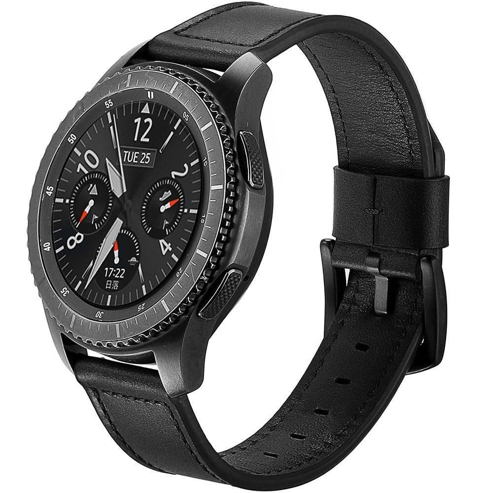 Tech-Protect Herms Samsung Galaxy Watch 3 45mm Schwarz - 1