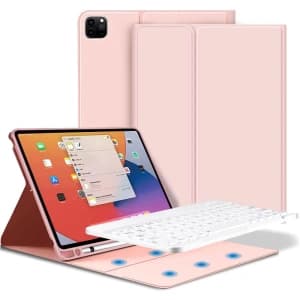 Etui z klawiaturą Tech-Protect SC Pen Apple iPad Pro 11 2020/2021/2022 (2., 3. i 4. generacji) Pink