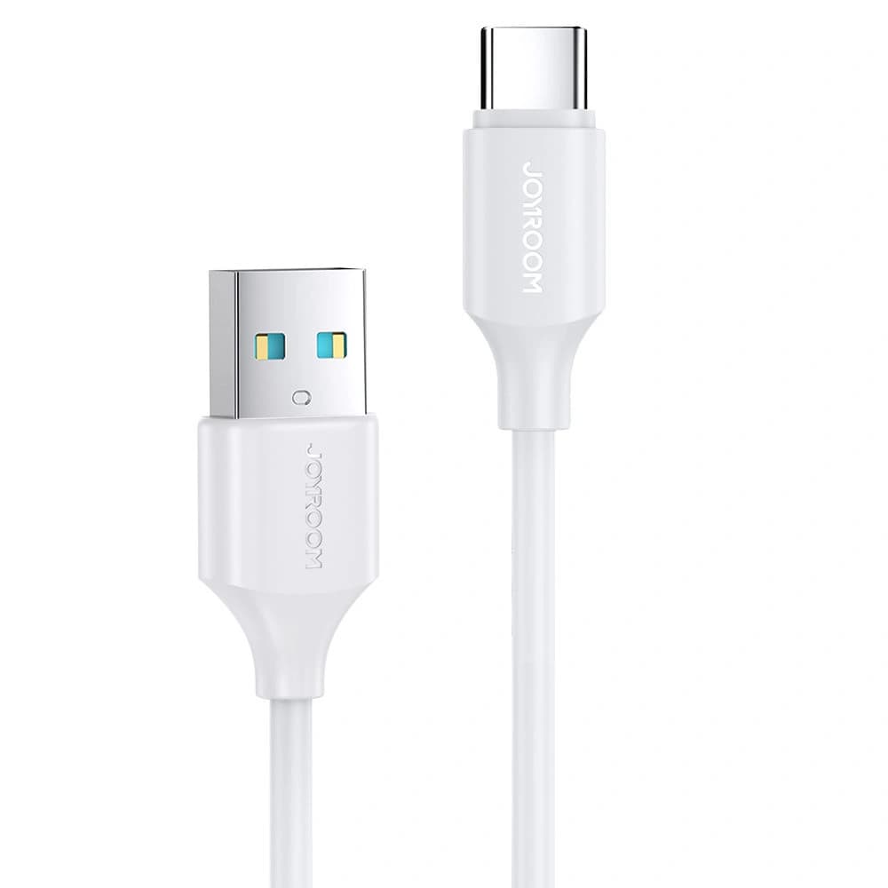 Joyroom USB/USB-C Cable 3A 0,25m white (S-UC027A9) - 1