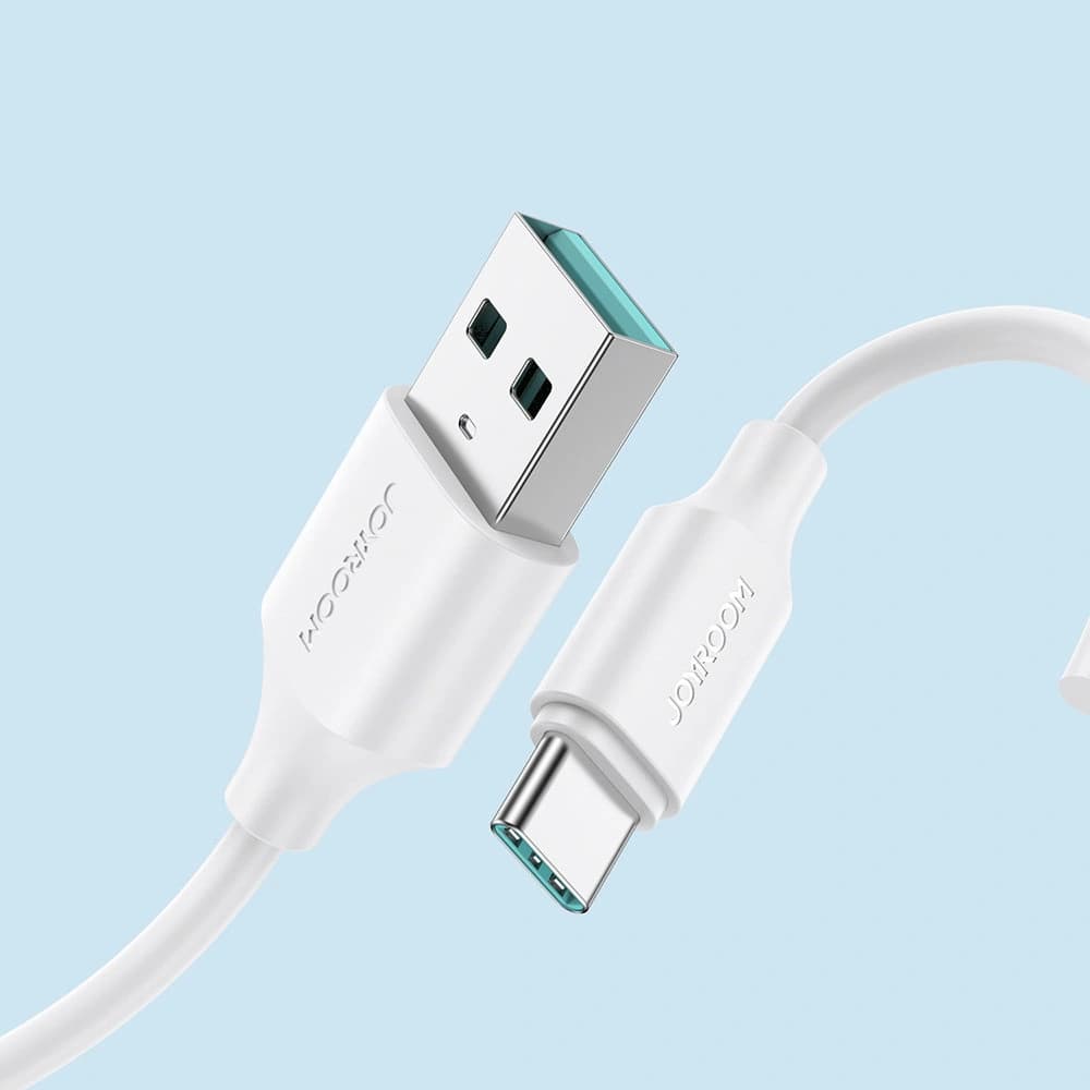 Joyroom USB/USB-C Cable 3A 0,25m white (S-UC027A9) - 3