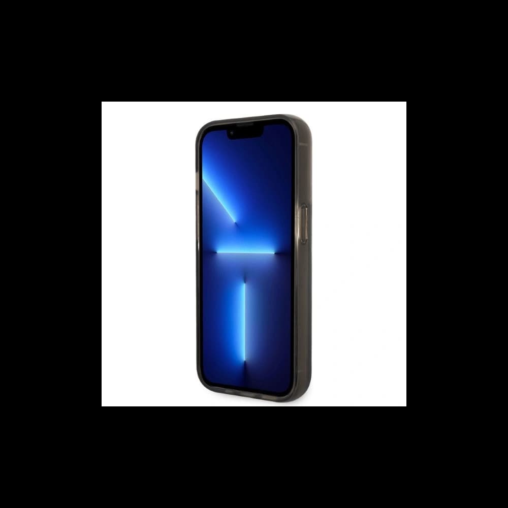 Case Karl Lagerfeld KLHCP14XLNKHCK Apple iPhone 14 Pro Max schwarz/black hardcase Glitter NFT Karl Head - 5