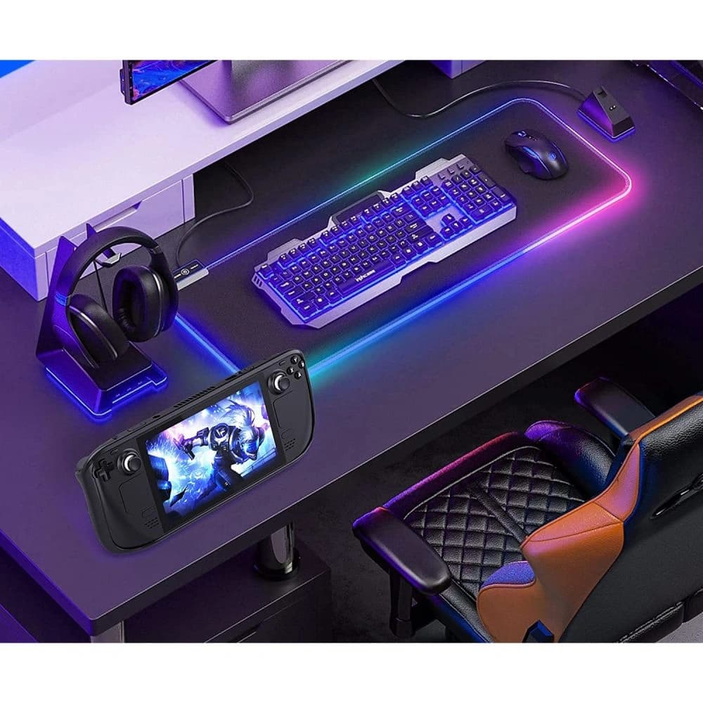 Case Tech-Protect Defense Valve Steam Deck LCD / OLED Schwarz/Klar - 2