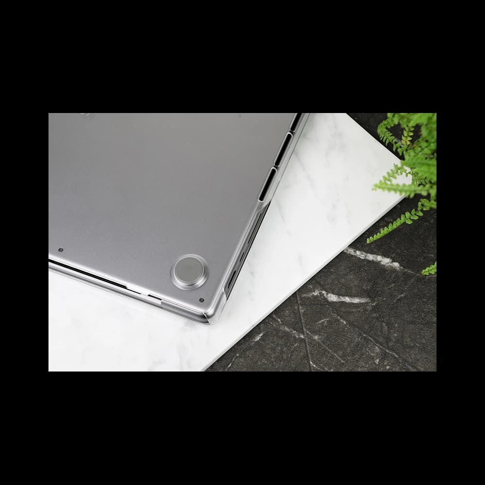 Case Moshi iGlaze Hardshell Apple MacBook Air 13,6 M2 (2022-2023) (Stealth Schwarz) - 5