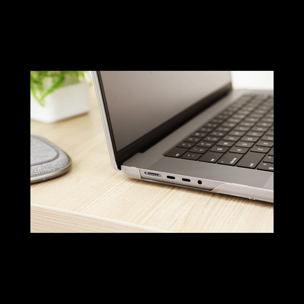 Case Moshi iGlaze Hardshell Apple MacBook Air 13,6 M2 (2022-2023) (Stealth Schwarz) - 8