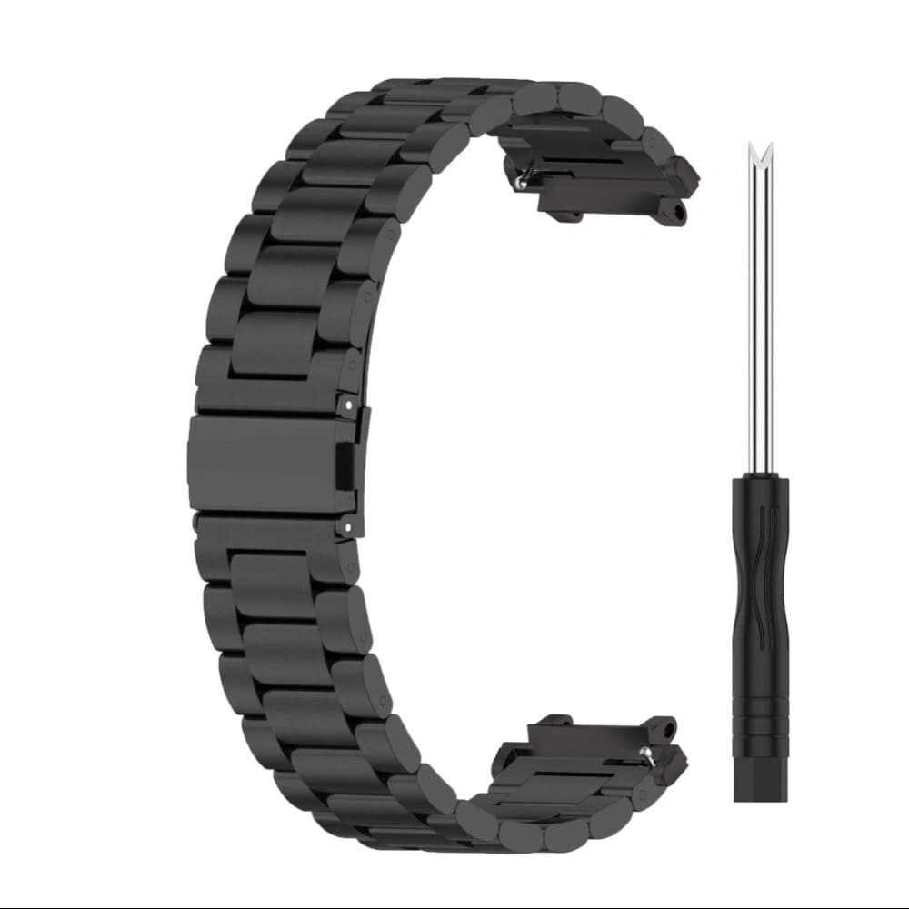 Armband Tech-Protect Edelstahl Amazfit T-Rex 2 Schwarz - 4